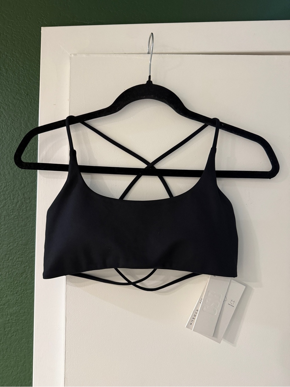 CSB Lexi Strappy Bralette in Black